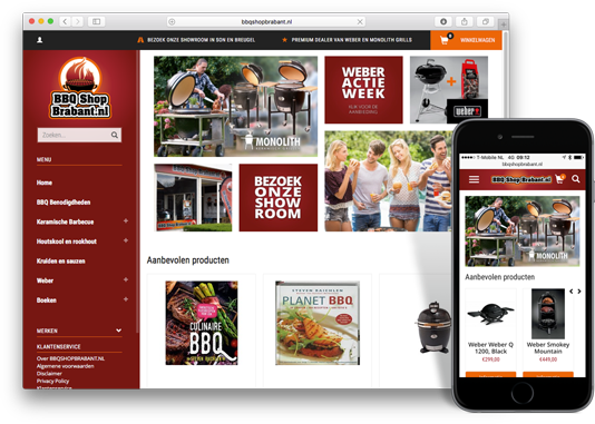 Webshop BBQ Shop Brabant