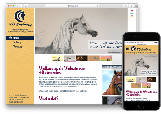 Website 4D Arabians